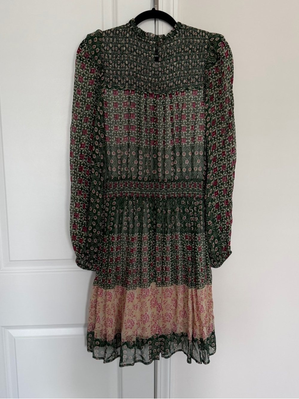 Anthropologie Rhiannon Floral Mini Dress - Picture 4 of 8